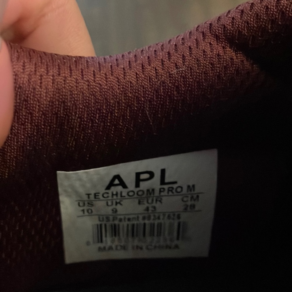 APL Techloom Pro Sneakers, Burgundy - Picture 6 of 8